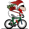 Noël à vélo