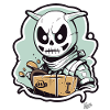 Skeleton Bunny Thief