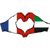 France United Arab Emirates Heart