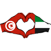 Tunisia United Arab Emirates Heart