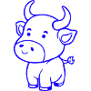 bébé vache
