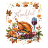 Grateful Gobble Wobble Thanksgiving