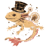 Steampunk Axolotl