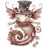Steampunk Axolotl