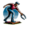 Hufeisenwerfen Horseshoe Pitching