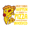 Funny pizza saying