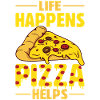 Witziger Pizza Spruch