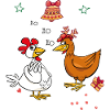 Christmas on the chicken farm