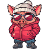 Pig Winter Wild Boar