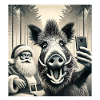 Chats Selfie Père Noël