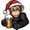 Monkey Bière de Noël Drôle