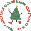 Merry xmas rock on