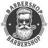BARBERSHOP LOGO BEARDED