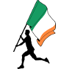 Drapeau Irlande Homme Courant