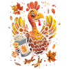 Dankbares Gobble Wobble Thanksgiving
