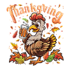 Grateful Gobble Wobble Thanksgiving