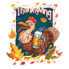 Grateful Gobble Wobble Thanksgiving