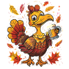 Grateful Gobble Wobble Thanksgiving