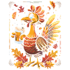 Grateful Gobble Wobble Thanksgiving