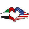 Émirats arabes unis États-Unis Coeur