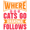 Cadeaux de grand-mère chat