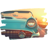 Turquoise classic at sunset