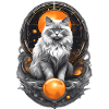 Futuristic Ragdoll Cat – Sci-Fi Cat