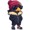 Harpy Bird Winter