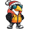 Toucan Bird Winter