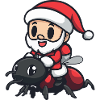 Fourmi Père Noël
