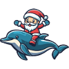 Dauphin Père Noël