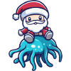 Méduse Père Noël