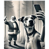 Chats Selfie Père Noël