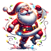 Weihnachtsmann Tanzt