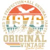 Regalo retrò di compleanno vintage originale del 1976