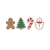 Cookies Spruch Lustig Weihnachtsplätzchen Geschenk