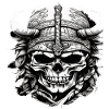 Viking Skull