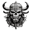 Viking Skull