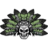 Indian Aztek Skull