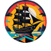 Sailing Ship, Frigate, Boat