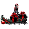 Cute Gothic Christmas Elf