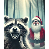 Chats Selfie Père Noël