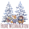 Joyeux Noël Frohe Weihnachten