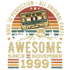 Awesome Since November 1999 Gift November 1999