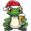 Grenouille Bière de Noël Drôle