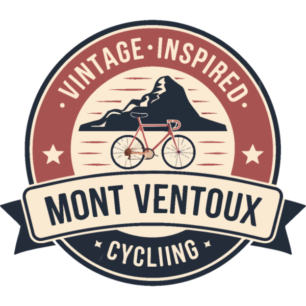 Koszulka "Odznaka rowerowa Mont Ventoux w stylu vintage"