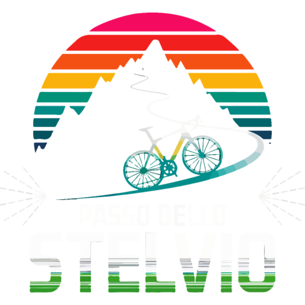 Koszulka "Projekt rowerowy Passo delle Stelvio"