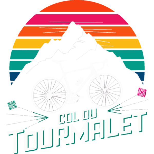 Koszulka "Col du Col du Tourmalet cycling T- Cycling Design"