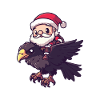 Harpy Bird Santa Claus