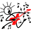 Red Electric Guitar